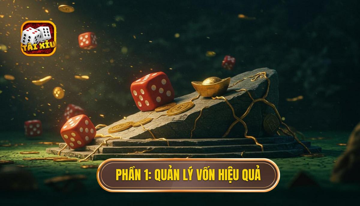 Bí kíp Tài Xỉu Bất Bại: Chiến Lược Đỉnh Cao Giúp Bạn Làm Chủ Cuộc Chơi 1 Phần 1_ Nền Tảng Vững Chắc – Quản Lý Vốn (Money Management)