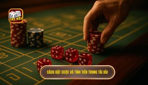 cách đặt cược và tính tiền trong tài xỉu