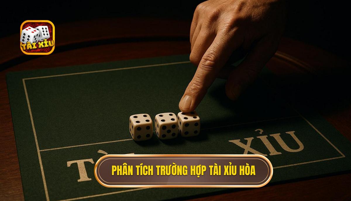 Phân tích các trường hợp xuất hiện tài xỉu hòa phổ biến