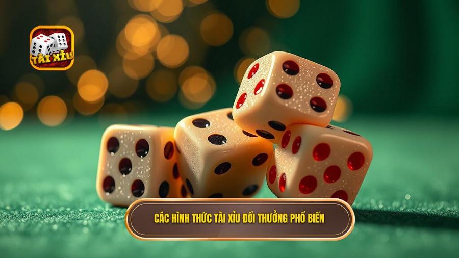 2. Các hình thức tài xỉu đổi thưởng phổ biến