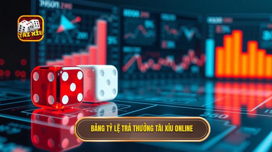 3. Bảng tỷ lệ trả thưởng tài xỉu online