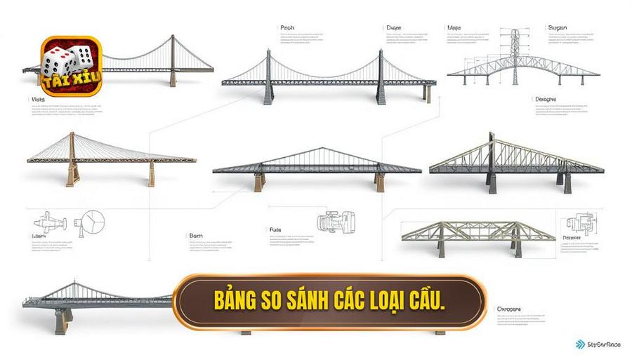 Bảng so sánh các loại cầu.
