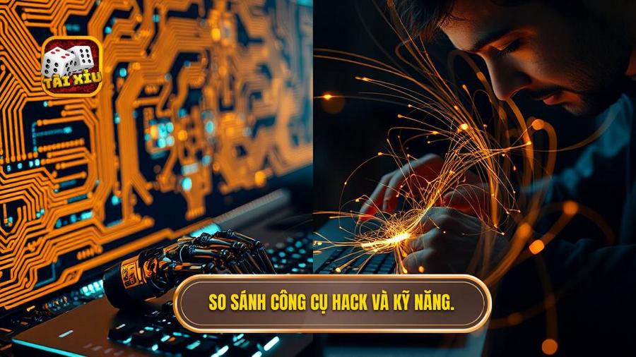 So sánh công cụ hack và kỹ năng.